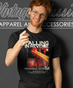 Falling In Reverse Shirt Popular Monstour 4 Falling In Reverse Shirt Popular Monstour T Shirt