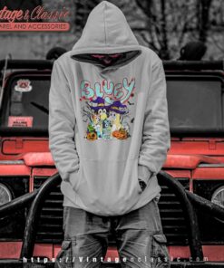Family Bluey And Bingo Halloween Shirt 8 Family Bluey And Bingo Halloween Hoodie