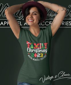 Family Christmas 2023 Shirt 5 Family Christmas 2023 V Neck TShirt