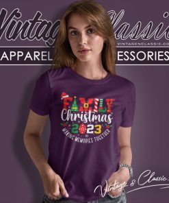 Family Christmas 2023 Shirt 6 Family Christmas 2023 Women T Shirt