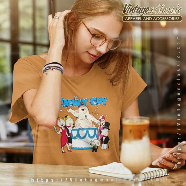 Family Guy Birthday Party Women TShirt Family Guy Birthday Party Women TShirt