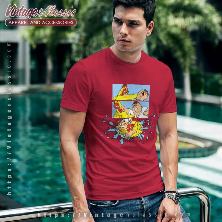 Family Guy Chicken Fight T Shirt Family Guy Chicken Fight T Shirt