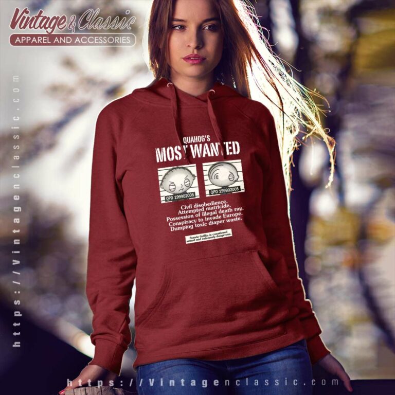 Family Guy Most Wanted Hoodie Family Guy Most Wanted Hoodie