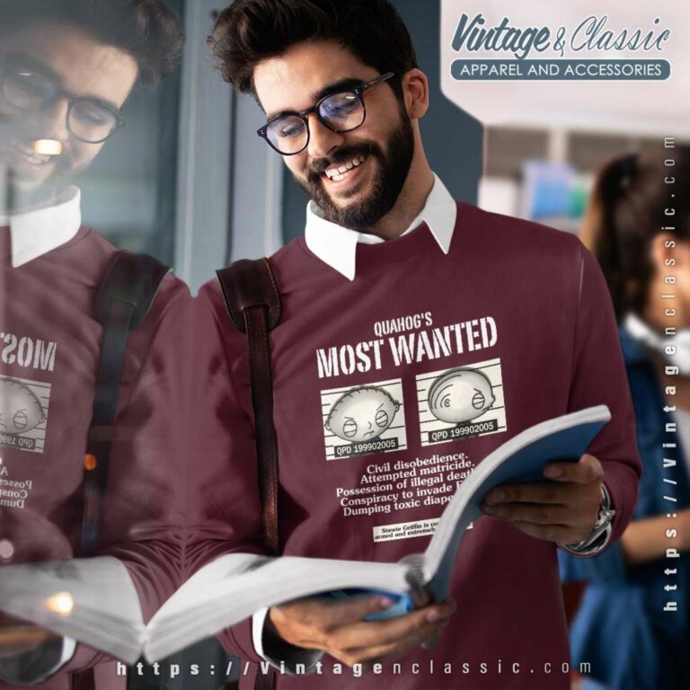 Family Guy Most Wanted Sweatshirt Family Guy Most Wanted Sweatshirt