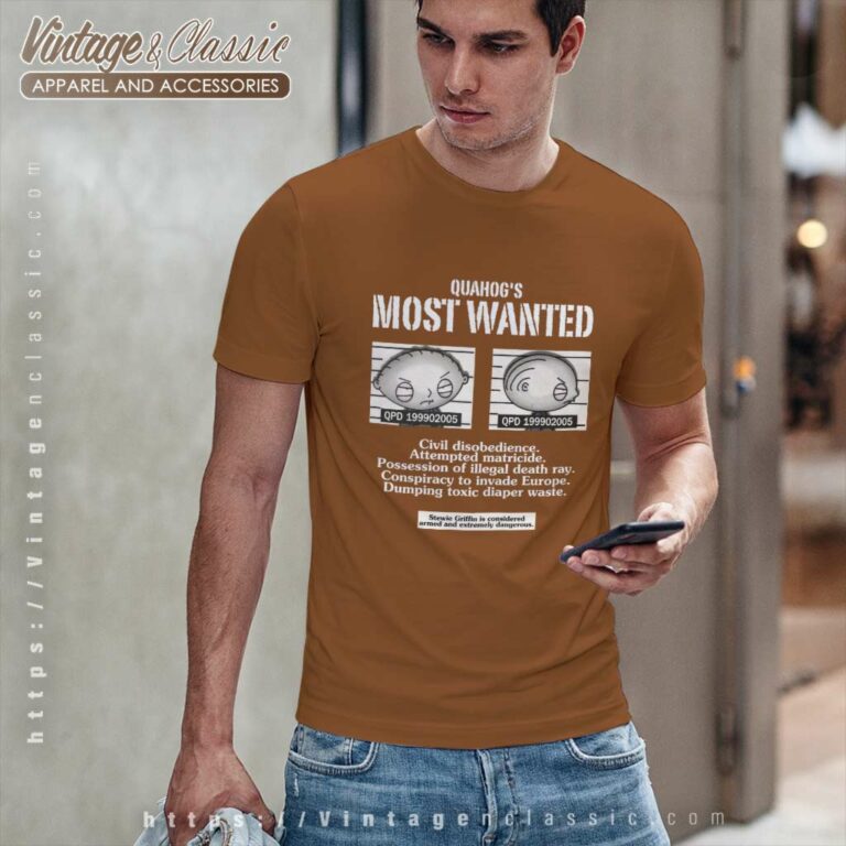 Family Guy Most Wanted T Shirt Family Guy Most Wanted T Shirt