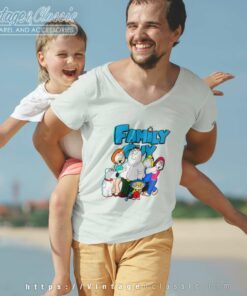 Family Guy Shirt Family Fight 5 Family Guy Shirt Family Fight V Neck TShirt