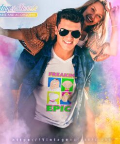 Family Guy Shirt Freakin Epic 5 Family Guy Shirt Freakin Epic V Neck TShirt