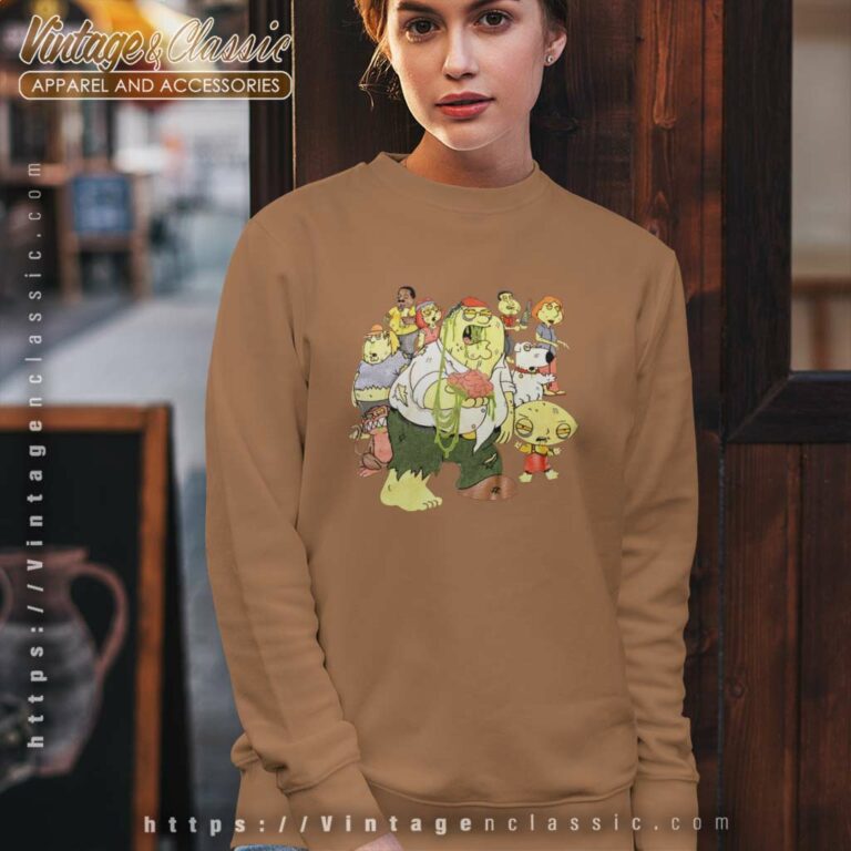 Family Guy Shirt Halloween Glows Horror Sweatshirt Family Guy Shirt Halloween Glows Horror Sweatshirt