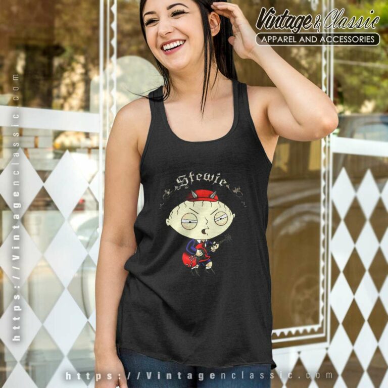 Family Guy Shirt Stewie Griffin Play Guitar Tank Top Racerback Family Guy Shirt Stewie Griffin Play Guitar Tank Top Racerback