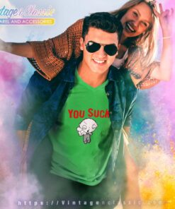 Family Guy Shirt Stewie You Suck 4 Family Guy Shirt Stewie You Suck V Neck TShirt