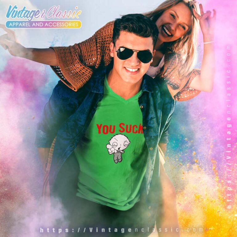 Family Guy Shirt Stewie You Suck V Neck TShirt Family Guy Shirt Stewie You Suck V Neck TShirt