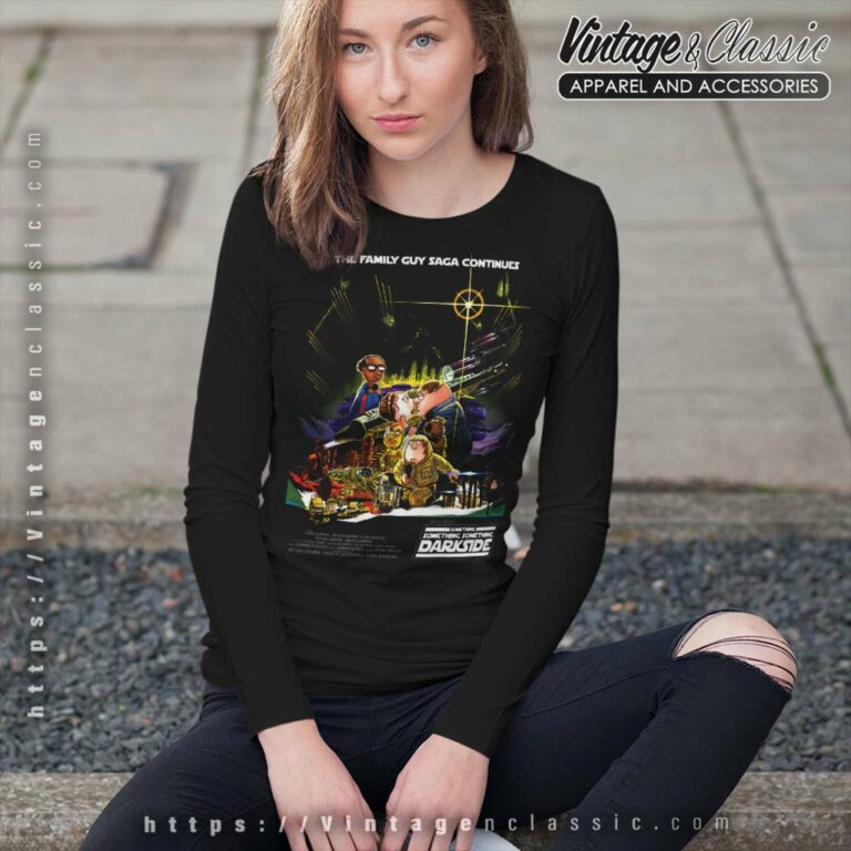 Family Guy Star Wars Saga Parody Long Sleeve Tee Family Guy Star Wars Saga Parody Long Sleeve Tee