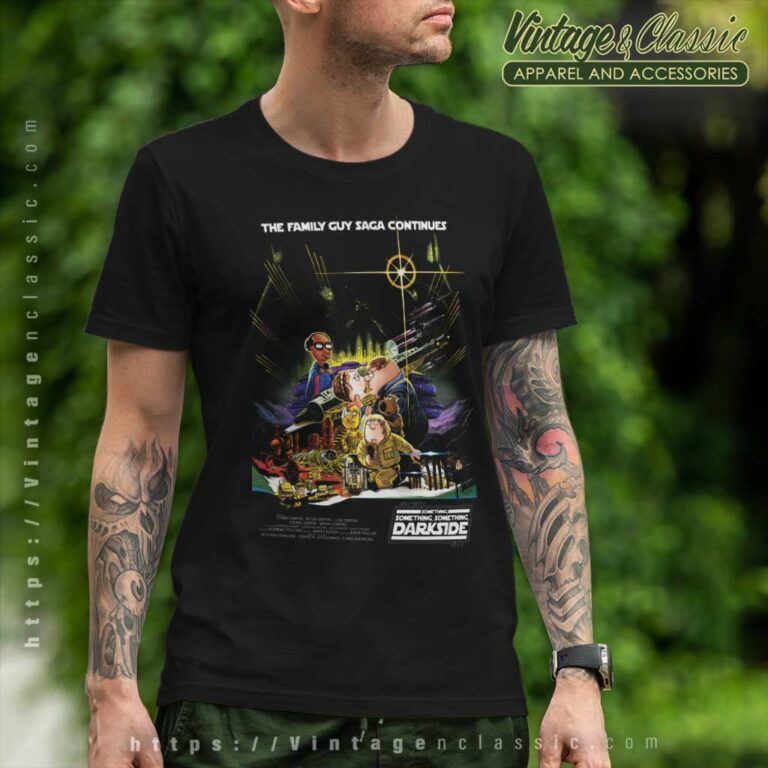 Family Guy Star Wars Saga Parody T Shirt Family Guy Star Wars Saga Parody T Shirt