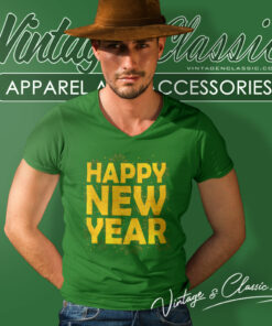 Family New Year Party 2024 V Neck TShirt