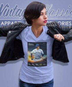 Fangraph Juan Soto Yankees Pinstripes V Neck TShirt