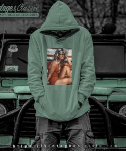 Farrah Fawcett Red Bathing Suit Hoodie
