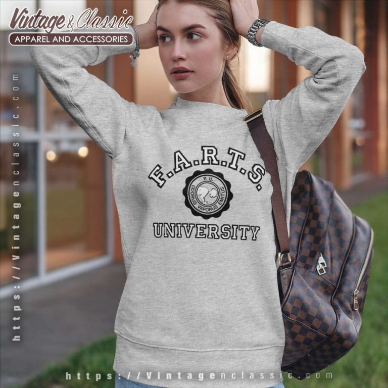 Farts University Seal Odorus Vaporus Spoof Sweatshirt Farts University Seal Odorus Vaporus Spoof Sweatshirt