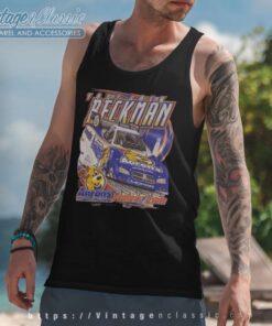 Fast Jack Beckman Nascar Racing Vintage Tank Top Racerback