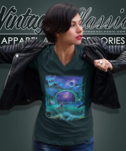 Fates Warning Shirt Awaken The Guardian V Neck TShirt