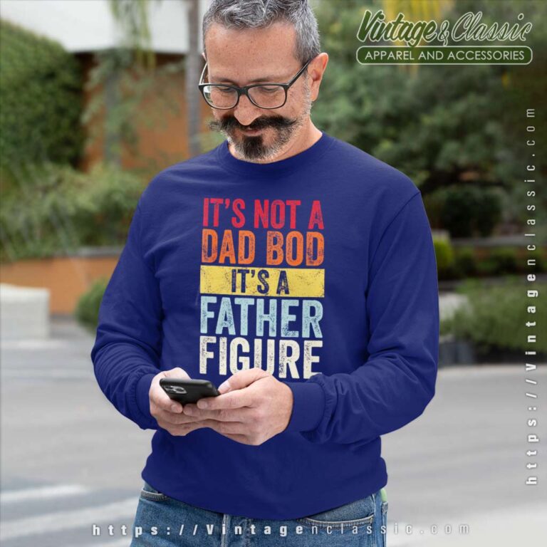 Father Figure Vintage Fathers Day Sweetshirt Father Figure Vintage Fathers Day Sweetshirt