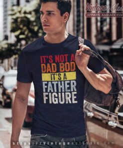 Father Figure Vintage Fathers Day Tshirt