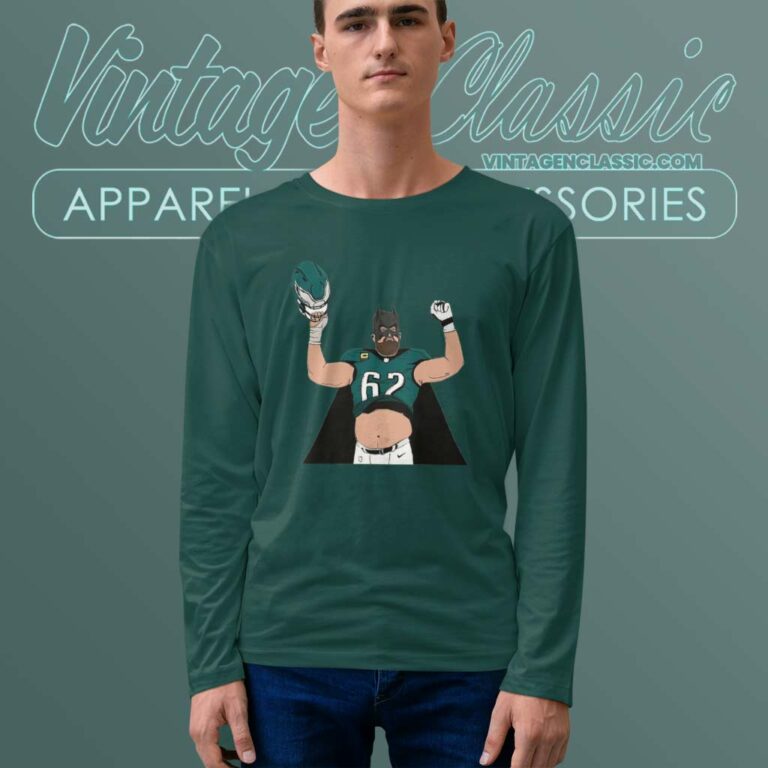 Fatman Jason Kelce Eagles Long Sleeve Tee Fatman Jason Kelce Eagles Long Sleeve Tee