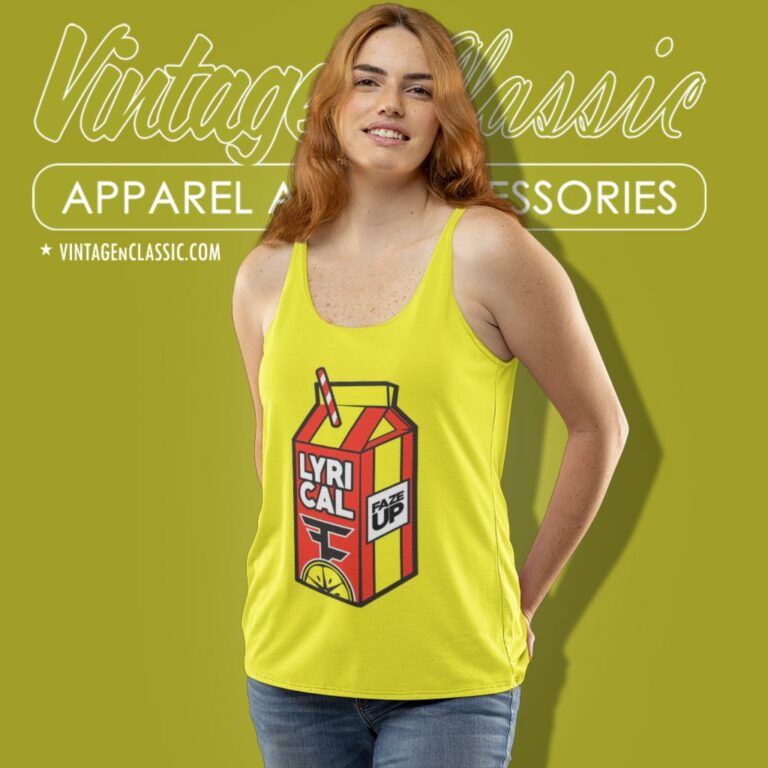 Faze Lyrical Lemonade Big Logo Tank Top Racerback Faze Lyrical Lemonade Big Logo Tank Top Racerback