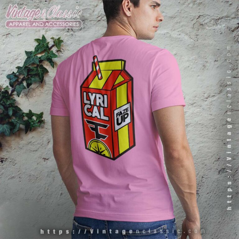 Faze Lyrical Lemonade Tshirt Backside Faze Lyrical Lemonade Tshirt Backside