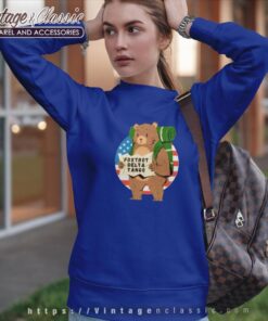 Fdt Resist Bear Foxtrot Delta Tango T shirt Sweatshirt
