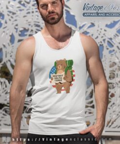 Fdt Resist Bear Foxtrot Delta Tango T shirt Tank Top Racerback
