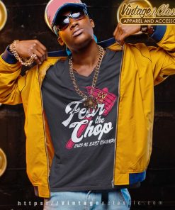 Fear The Chop Atlanta Braves 2023 Nl East Champions V Neck TShirt