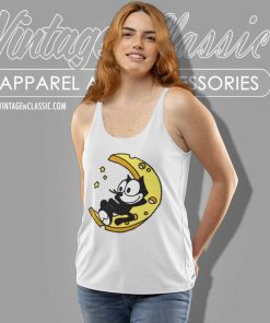 Felix The Cat Moon Tank Top Racerback