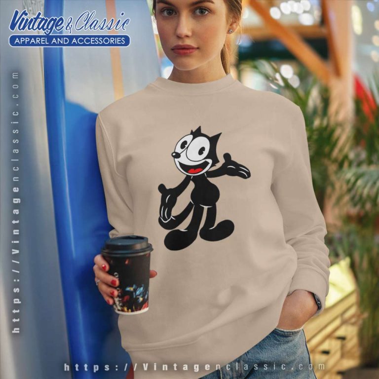 Felix The Cat Retro Sweatshirt Felix The Cat Retro Sweatshirt