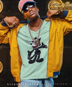 Felix The Cat Retro V Neck TShirt