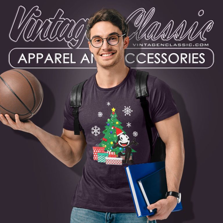 Felix The Cat Shirt Around The Christmas Tree T Shirt Felix The Cat Shirt Around The Christmas Tree T Shirt