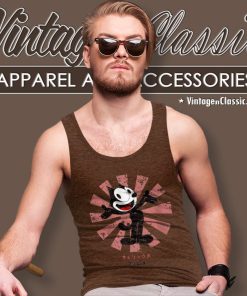 Felix The Cat Shirt Retro Japanese Tank Top Racerback