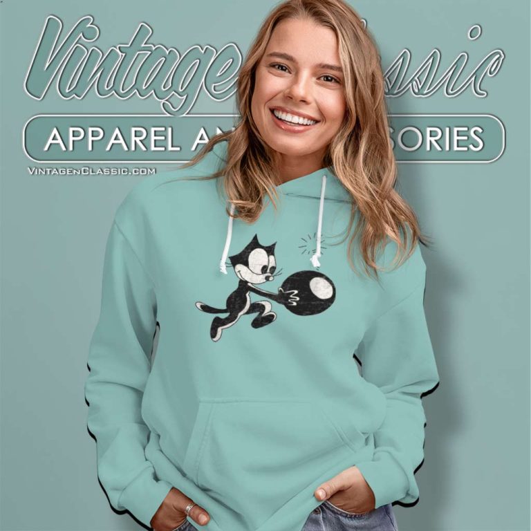 Felix The Cat With Bomb Hoodie Felix The Cat With Bomb Hoodie