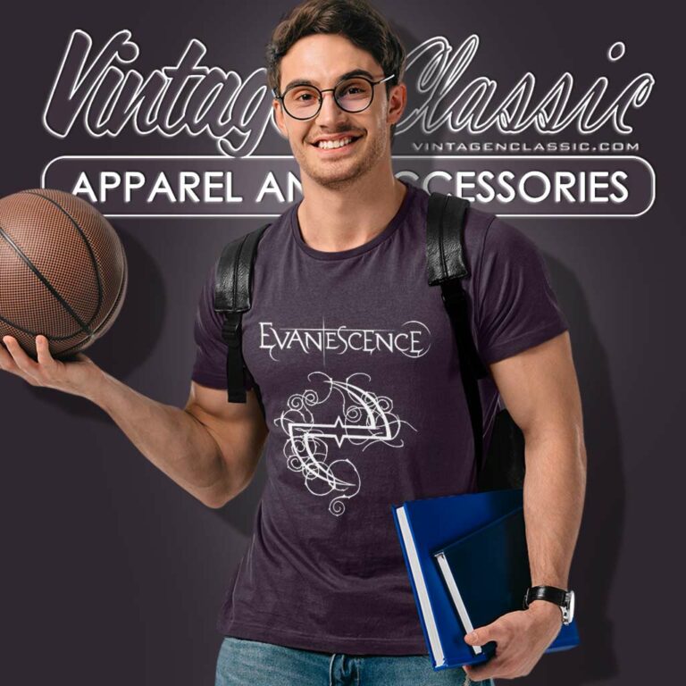 Feminina Evanescence Logo T Shirt Feminina Evanescence Logo T Shirt