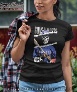 Fenway Park Boston Red Sox Guns N Roses Women TShirt