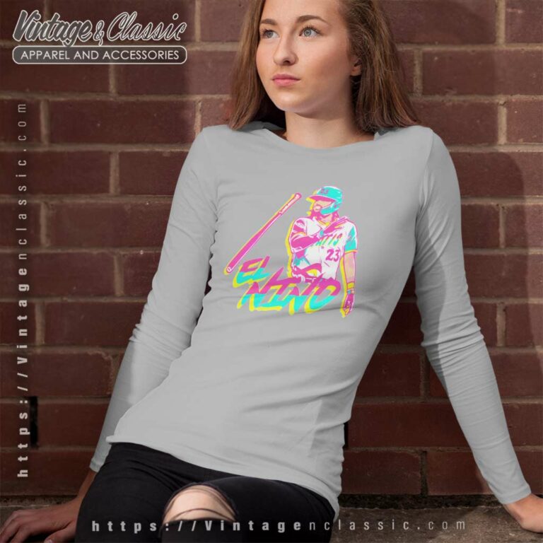 Fernando Tatis Jr El Nino San Diego Padres Long Sleeve Tee Fernando Tatis Jr El Nino San Diego Padres Long Sleeve Tee