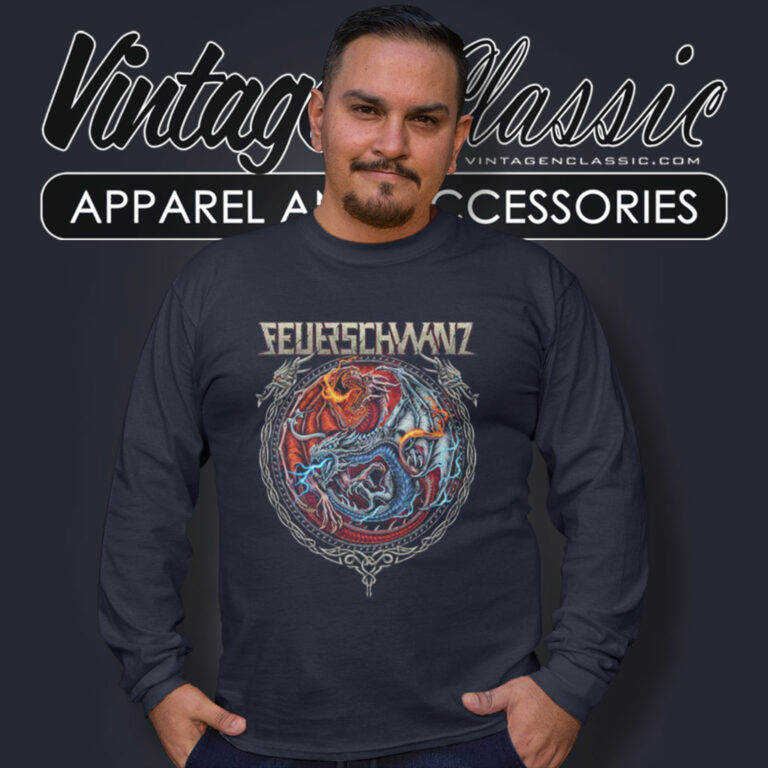 Feuerschwanz Eis Und Feuer Long Sleeve Tee Feuerschwanz Eis Und Feuer Long Sleeve Tee