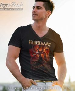 Feuerschwanz Teufel V Neck TShirt