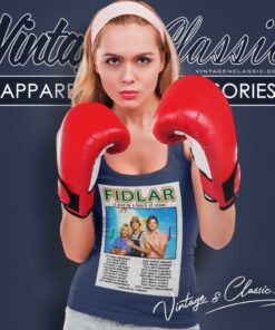 Fidlar Is Playing A Bunch Of Shows Jan Tour 2024 Poster Tank Top Racerback