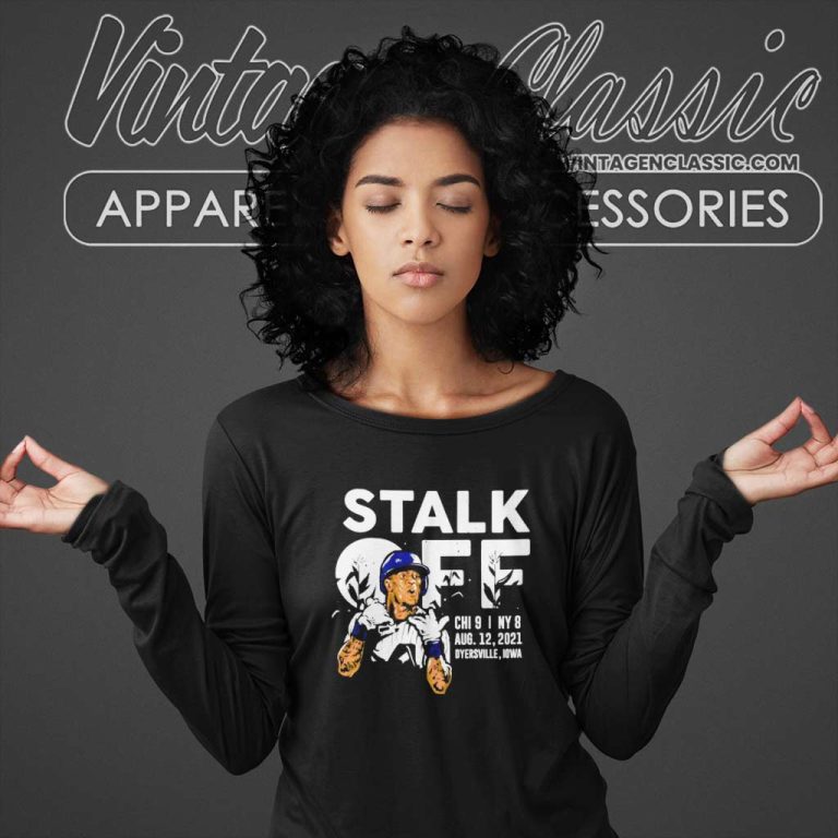 Field Of Dreams Chicago White Sox Tim Anderson Stalk Off Long Sleeve Tee Field Of Dreams Chicago White Sox Tim Anderson Stalk Off Long Sleeve Tee