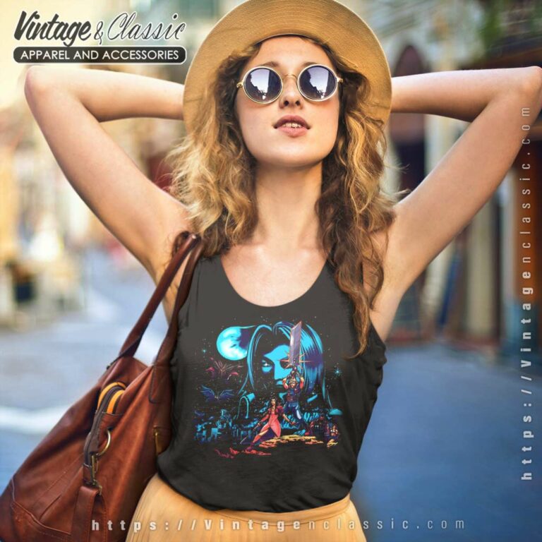 Final Fantasy Vii Star Wars Mash Up Tank Top Racerback Final Fantasy Vii Star Wars Mash Up Tank Top Racerback