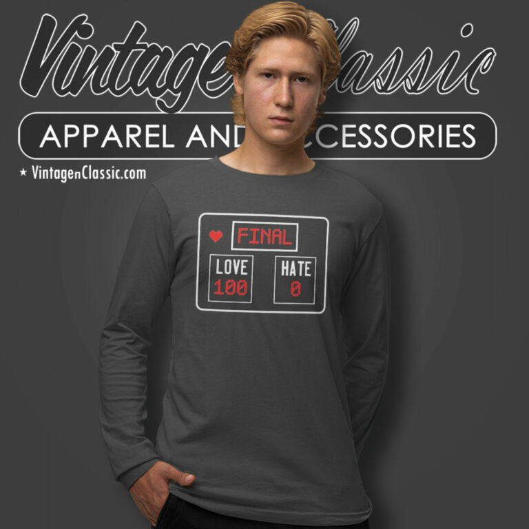 Final Score Love Wins Long Sleeve Tee Final Score Love Wins Long Sleeve Tee
