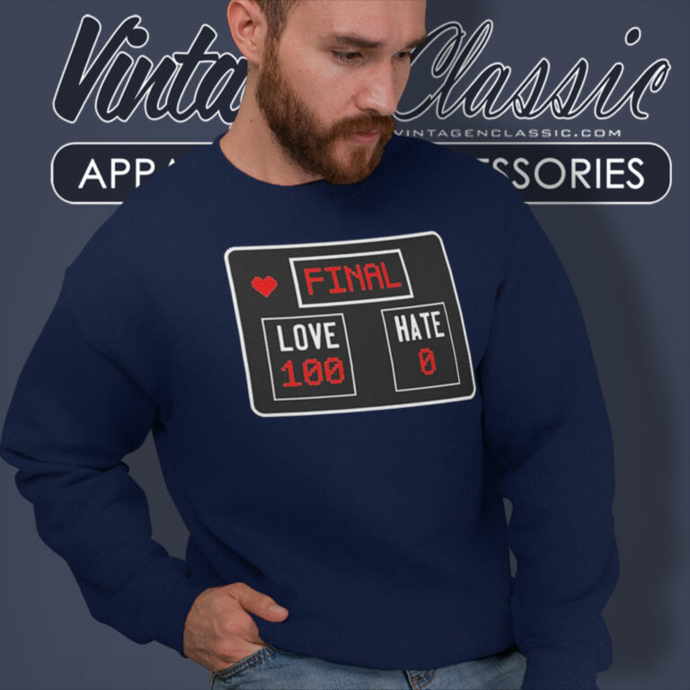Final Score Love Wins Sweatshirt Final Score Love Wins Sweatshirt