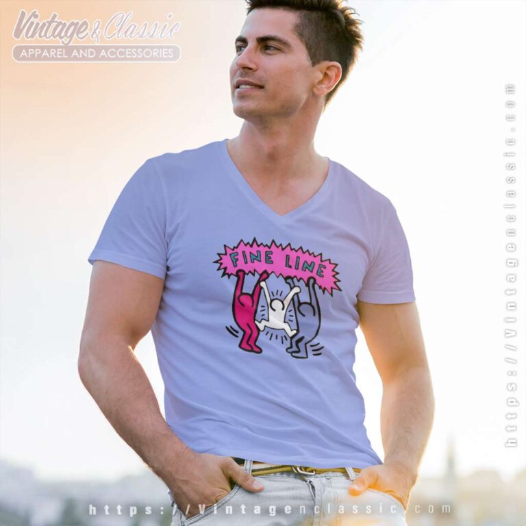 Fine Line Love On Tour 2023 V Neck TShirt Fine Line Love On Tour 2023 V Neck TShirt