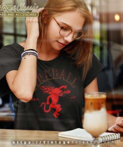 Fireball Whiskey Red Hot Logo Women TShirt