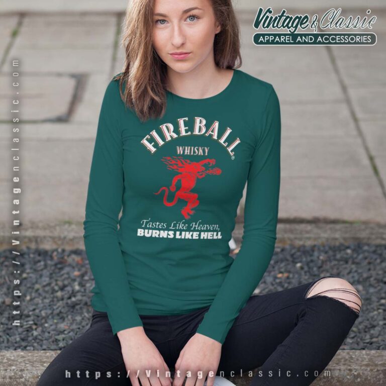 Fireball Whisky Logo Longsleeves Fireball Whisky Logo Longsleeves